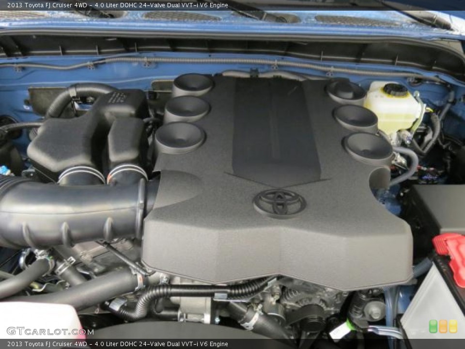 4.0 Liter DOHC 24-Valve Dual VVT-i V6 Engine for the 2013 Toyota FJ Cruiser #74841394