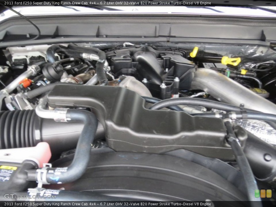 6.7 Liter OHV 32-Valve B20 Power Stroke Turbo-Diesel V8 Engine for the 2013 Ford F250 Super Duty #74842313