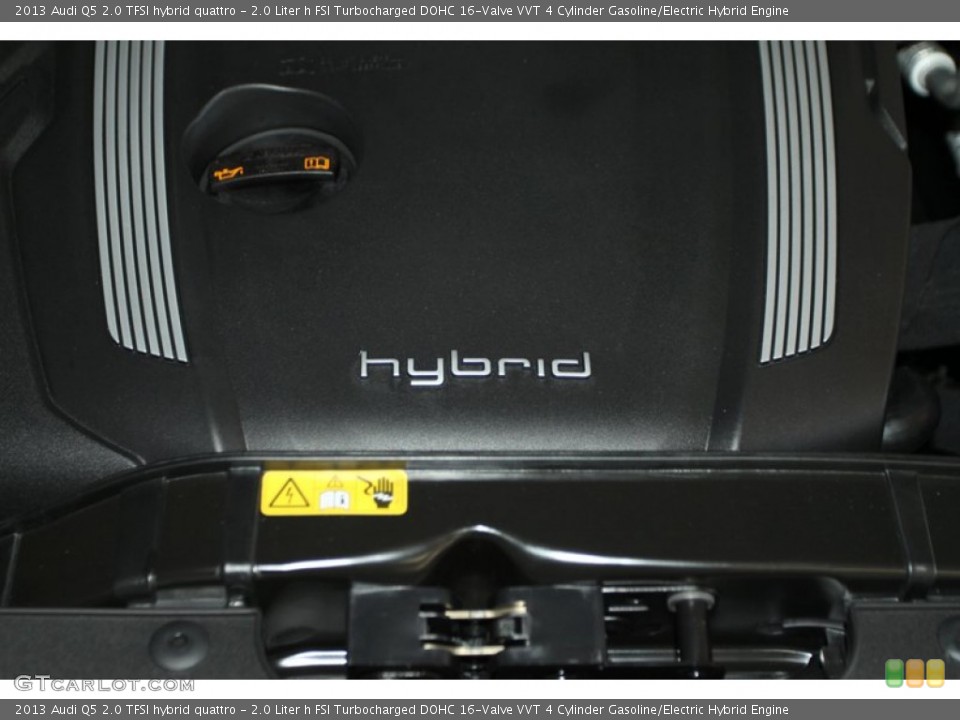 2.0 Liter h FSI Turbocharged DOHC 16-Valve VVT 4 Cylinder Gasoline/Electric Hybrid Engine for the 2013 Audi Q5 #74842610