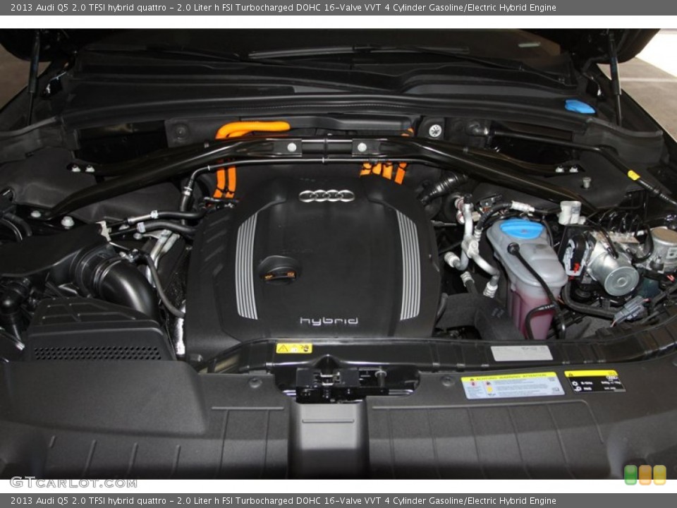 2.0 Liter h FSI Turbocharged DOHC 16-Valve VVT 4 Cylinder Gasoline/Electric Hybrid Engine for the 2013 Audi Q5 #74843150