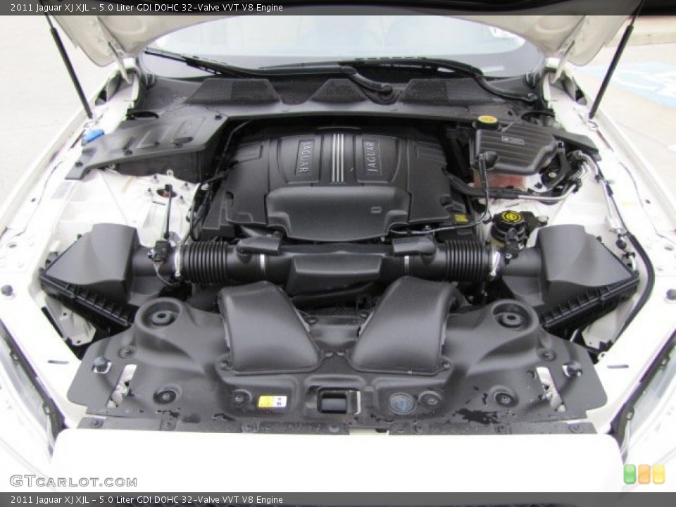 5.0 Liter GDI DOHC 32-Valve VVT V8 Engine for the 2011 Jaguar XJ #74849294