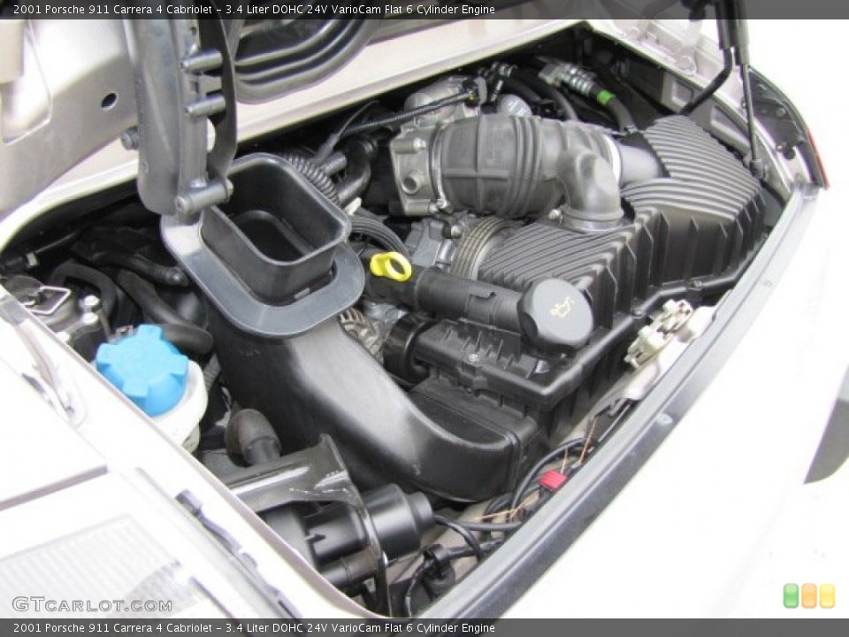 3.4 Liter DOHC 24V VarioCam Flat 6 Cylinder Engine for the 2001 Porsche 911 #74849807