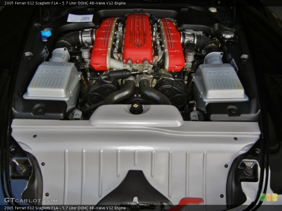 5.7 Liter DOHC 48-Valve V12 Engine for the 2005 Ferrari 612 Scaglietti #74854280