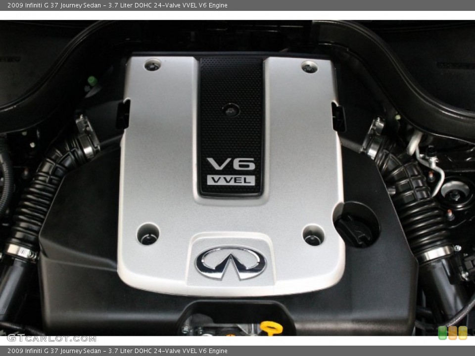 3.7 Liter DOHC 24-Valve VVEL V6 Engine for the 2009 Infiniti G #74857514