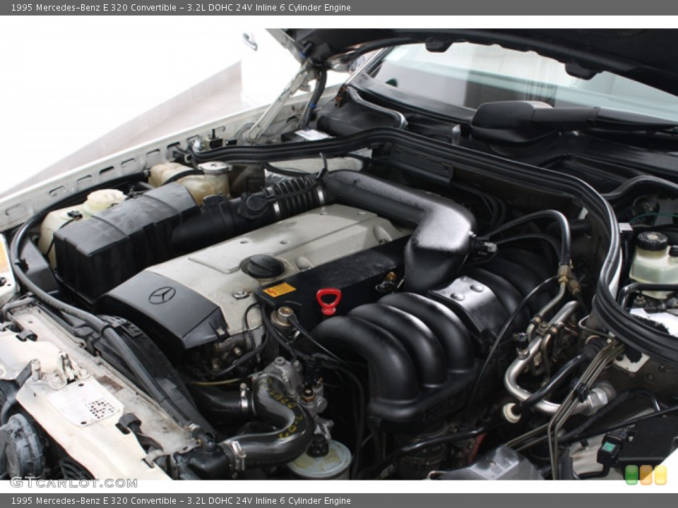 3.2L DOHC 24V Inline 6 Cylinder 1995 Mercedes-Benz E Engine