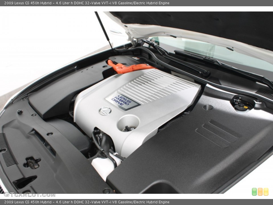 4.6 Liter h DOHC 32-Valve VVT-i V8 Gasoline/Electric Hybrid Engine for the 2009 Lexus GS #74864795