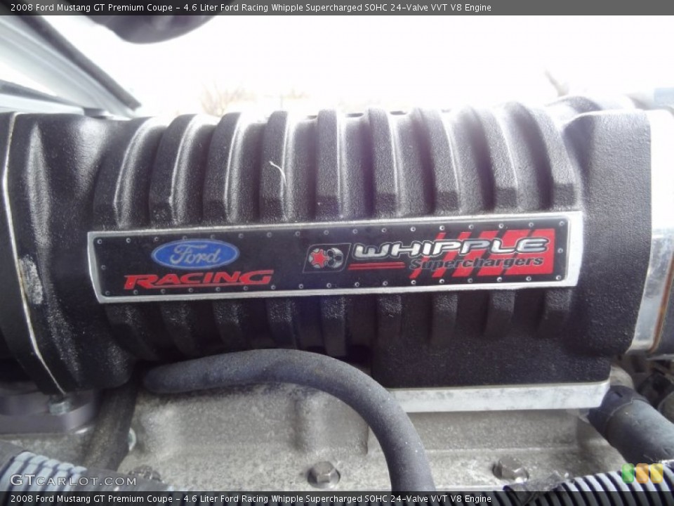 4.6 Liter Ford Racing Whipple Supercharged SOHC 24-Valve VVT V8 Engine for the 2008 Ford Mustang #74867498
