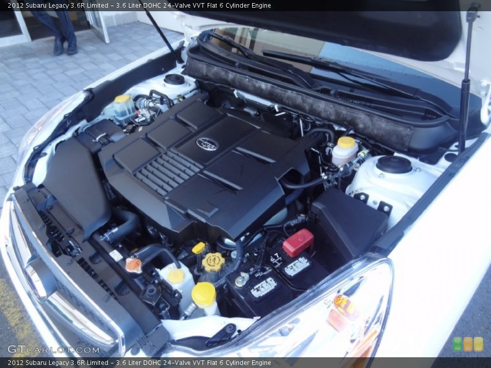 3.6 Liter DOHC 24-Valve VVT Flat 6 Cylinder Engine for the 2012 Subaru Legacy #74867783