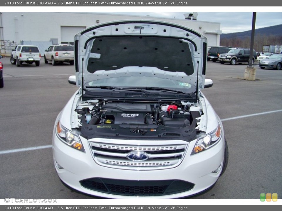 3.5 Liter GTDI EcoBoost Twin-Turbocharged DOHC 24-Valve VVT V6 Engine for the 2010 Ford Taurus #74870546