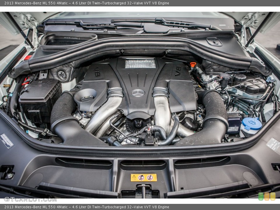 4.6 Liter DI Twin-Turbocharged 32-Valve VVT V8 Engine for the 2013 Mercedes-Benz ML #74870882