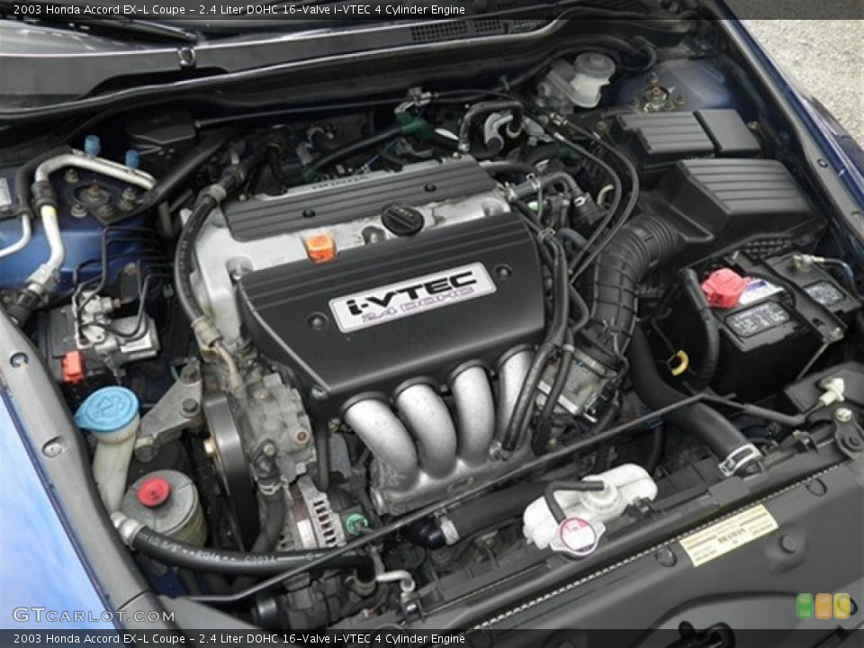 2.4 Liter DOHC 16-Valve i-VTEC 4 Cylinder Engine for the 2003 Honda Accord #74875406