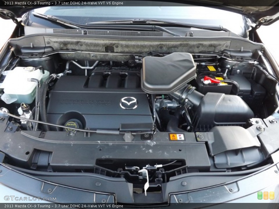 3.7 Liter DOHC 24-Valve VVT V6 Engine for the 2013 Mazda CX-9 #74881514