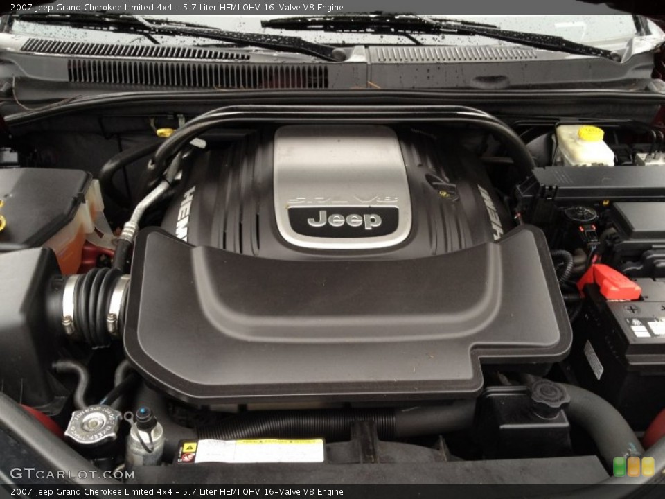5.7 Liter HEMI OHV 16-Valve V8 Engine for the 2007 Jeep Grand Cherokee #74885272