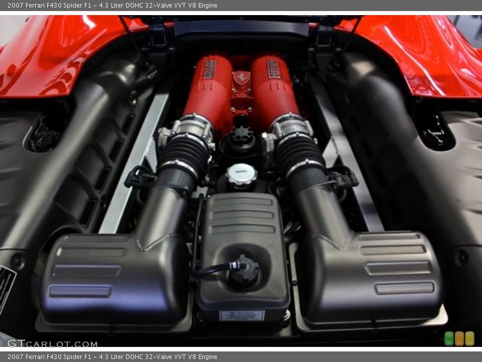 4.3 Liter DOHC 32-Valve VVT V8 Engine for the 2007 Ferrari F430 #74889606