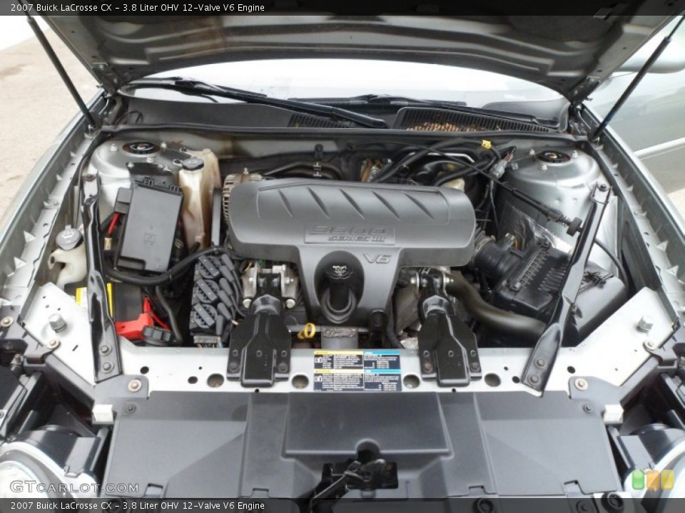 3.8 Liter OHV 12-Valve V6 Engine for the 2007 Buick LaCrosse #74900418