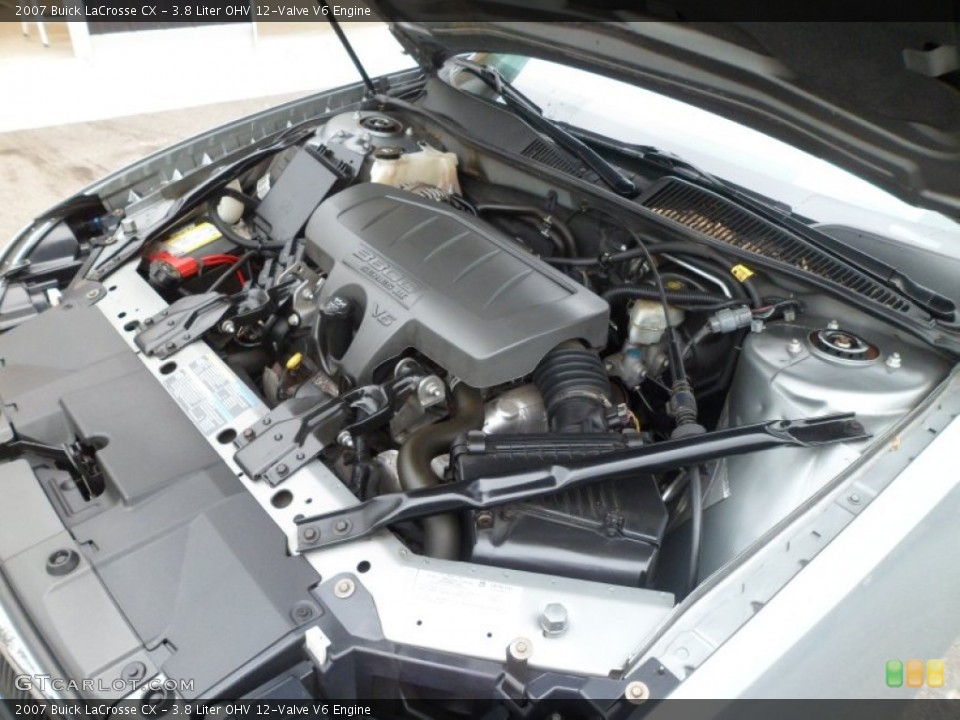 3.8 Liter OHV 12-Valve V6 Engine for the 2007 Buick LaCrosse #74900439