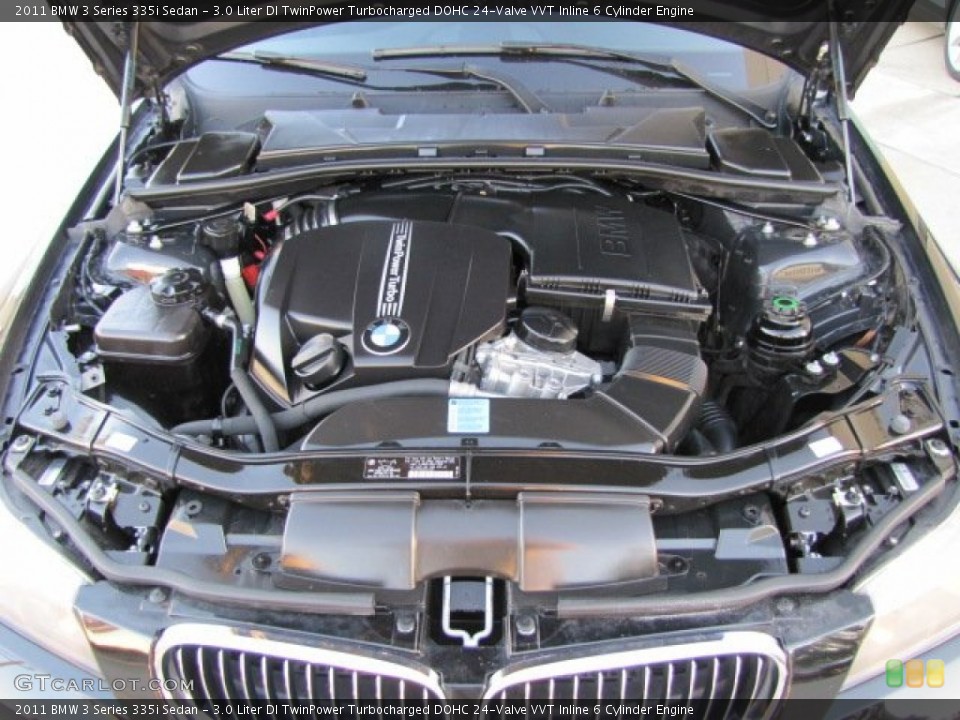3.0 Liter DI TwinPower Turbocharged DOHC 24-Valve VVT Inline 6 Cylinder Engine for the 2011 BMW 3 Series #74913993