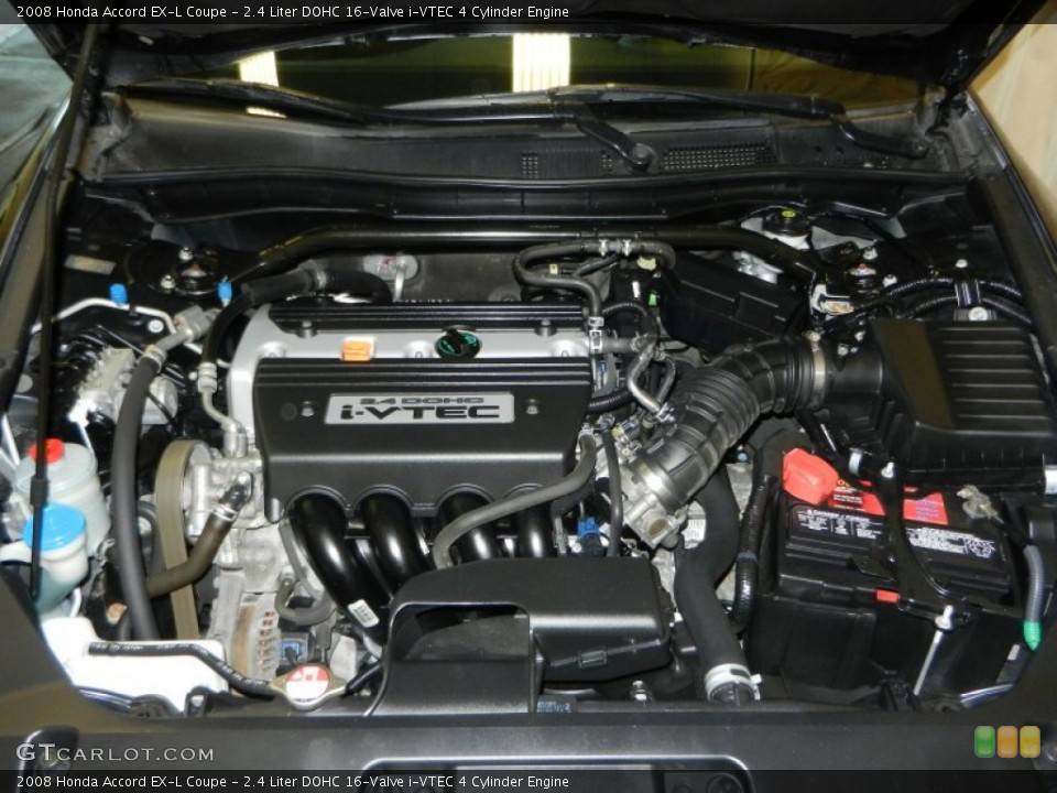 2.4 Liter DOHC 16-Valve i-VTEC 4 Cylinder Engine for the 2008 Honda Accord #74918861