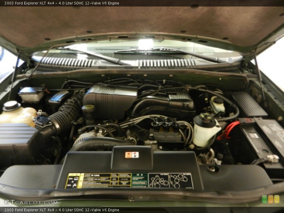4.0 Liter SOHC 12-Valve V6 Engine for the 2003 Ford Explorer #74919189