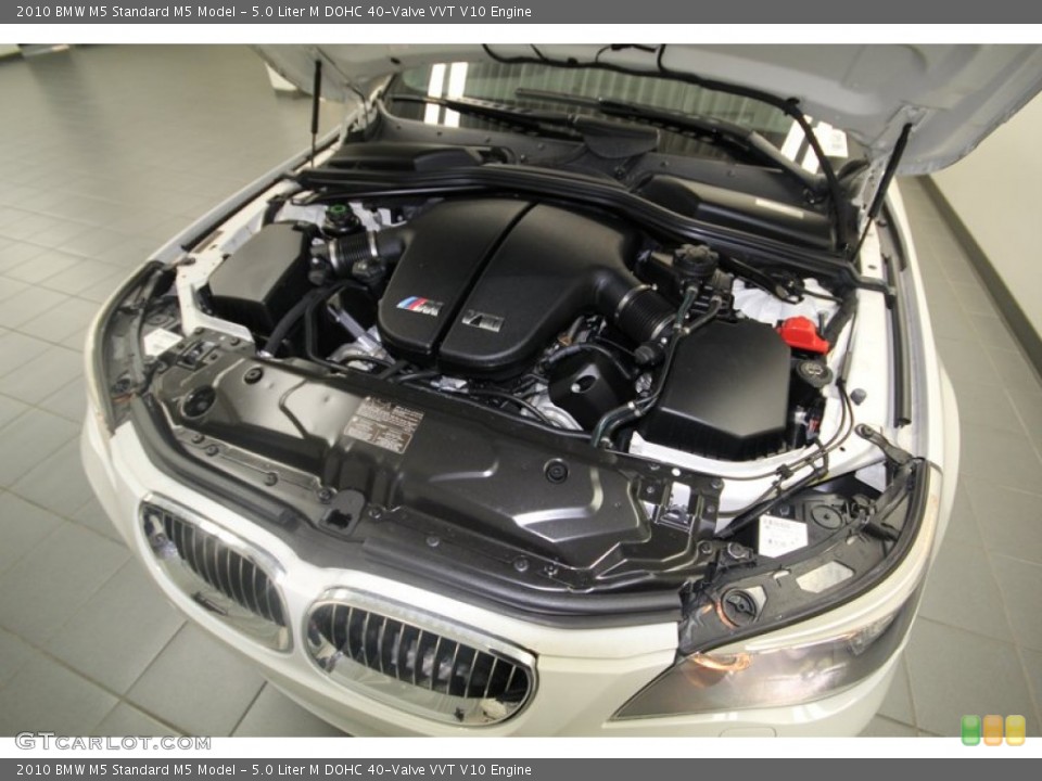5.0 Liter M DOHC 40-Valve VVT V10 Engine for the 2010 BMW M5 #74921211