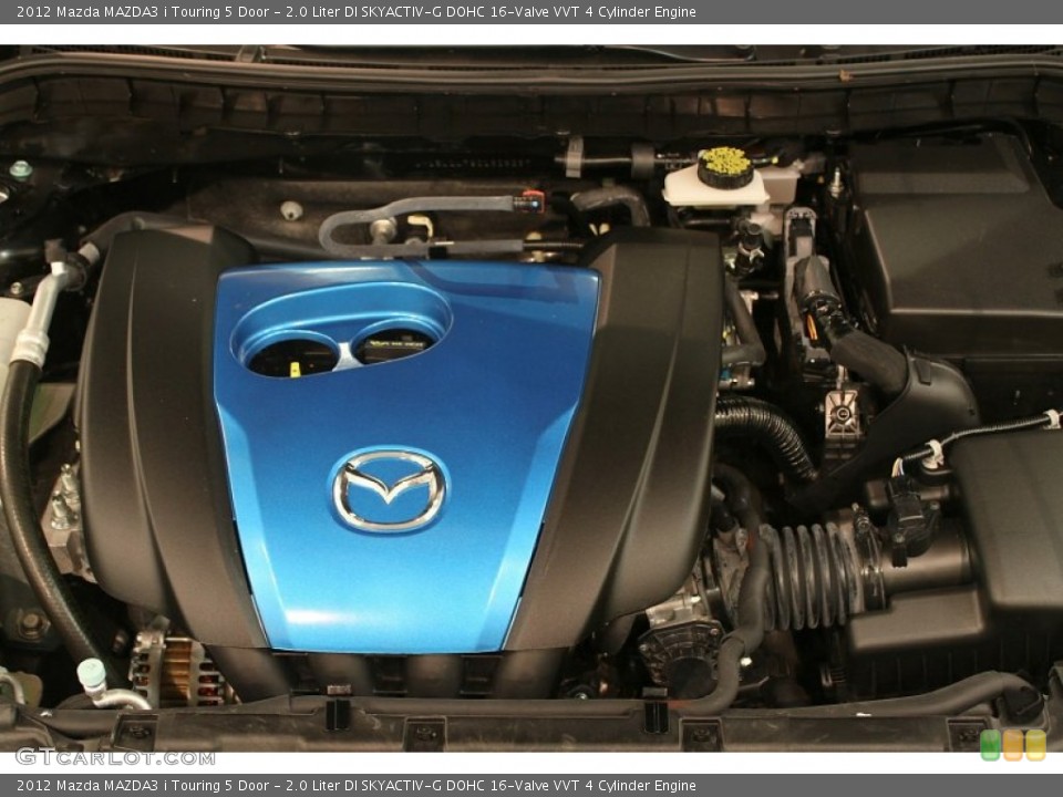2.0 Liter DI SKYACTIV-G DOHC 16-Valve VVT 4 Cylinder Engine for the 2012 Mazda MAZDA3 #74923347