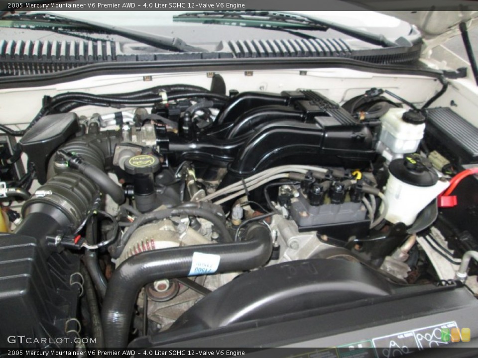 4.0 Liter SOHC 12-Valve V6 Engine for the 2005 Mercury Mountaineer #74923374