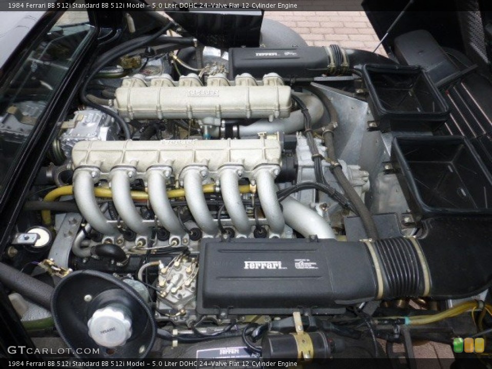 5.0 Liter DOHC 24-Valve Flat 12 Cylinder Engine for the 1984 Ferrari BB 512i #74925956