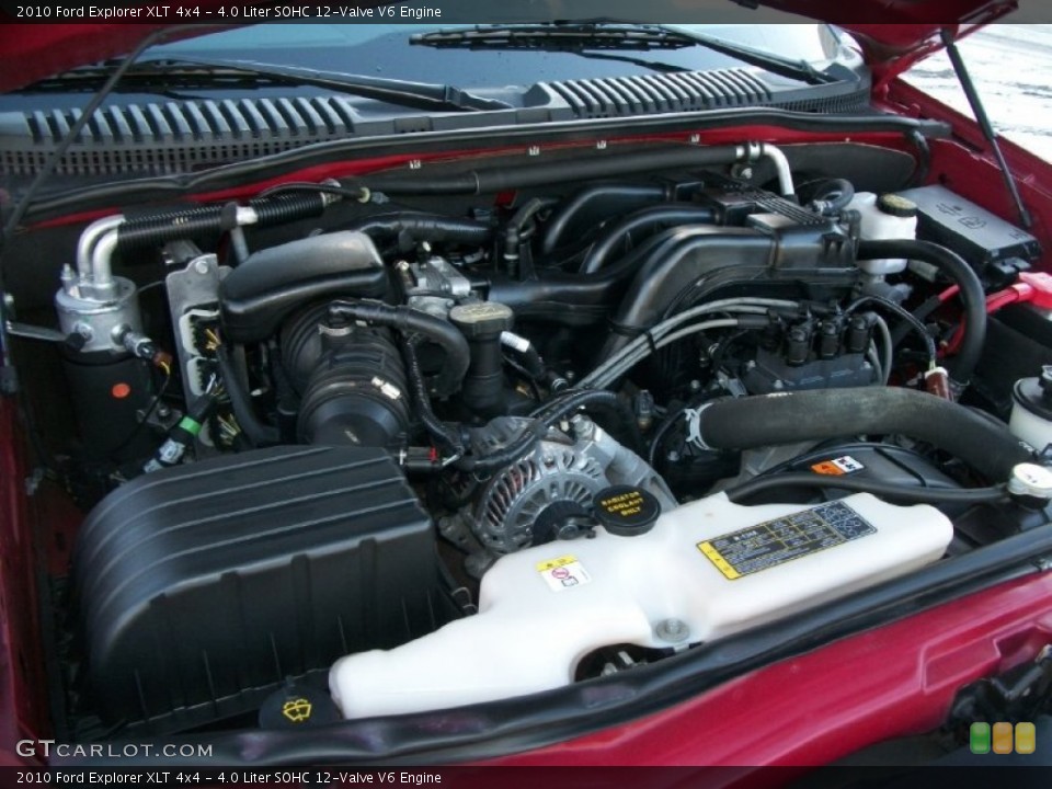 4.0 Liter SOHC 12-Valve V6 Engine for the 2010 Ford Explorer #74927482