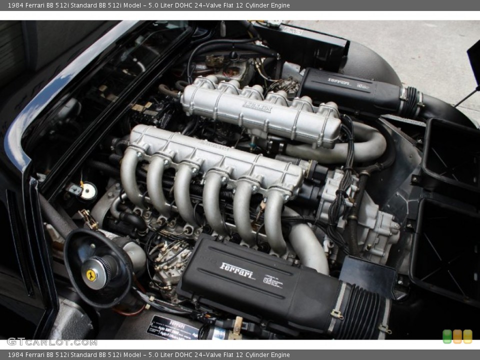 5.0 Liter DOHC 24-Valve Flat 12 Cylinder Engine for the 1984 Ferrari BB 512i #74929504