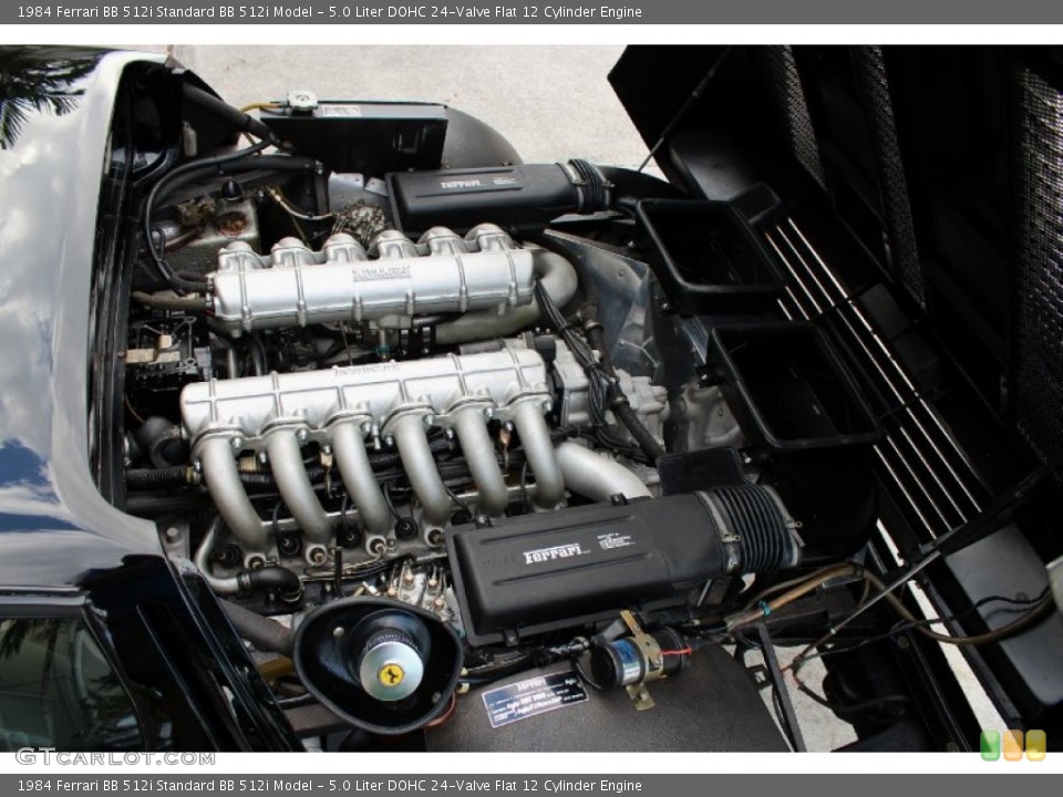 5.0 Liter DOHC 24-Valve Flat 12 Cylinder Engine for the 1984 Ferrari BB 512i #74929514