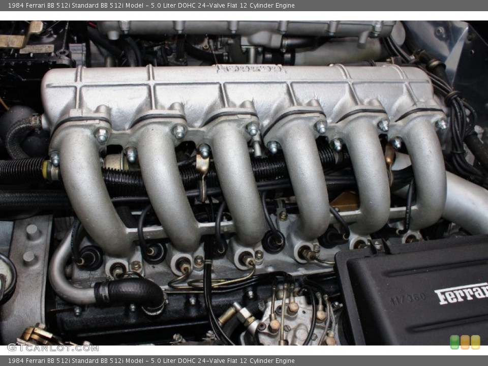 5.0 Liter DOHC 24-Valve Flat 12 Cylinder Engine for the 1984 Ferrari BB 512i #74929540