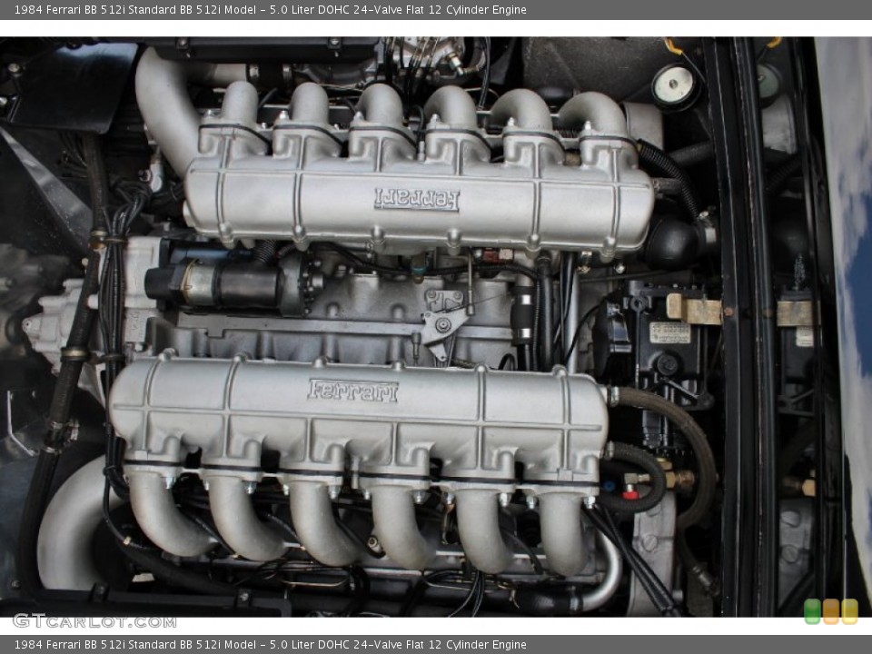5.0 Liter DOHC 24-Valve Flat 12 Cylinder Engine for the 1984 Ferrari BB 512i #74929552