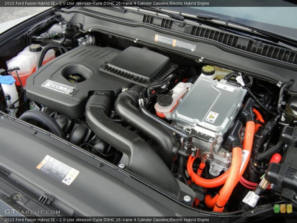 2.0 Liter Atkinson-Cycle DOHC 16-Valve 4 Cylinder Gasoline/Electric Hybrid Engine for the 2013 Ford Fusion #74932702