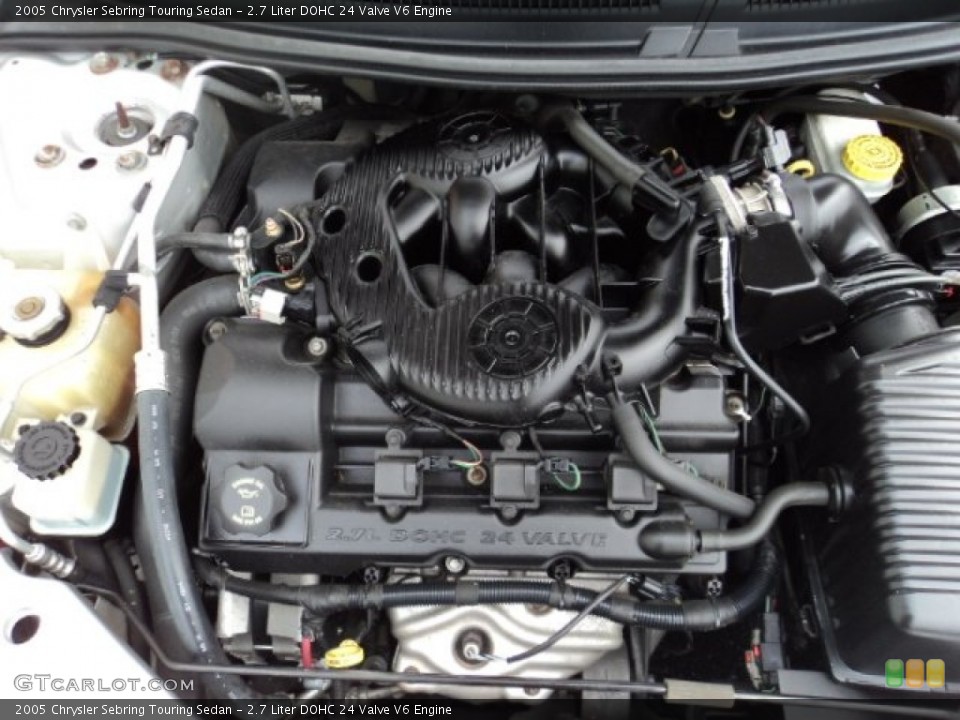 2.7 Liter DOHC 24 Valve V6 Engine for the 2005 Chrysler Sebring #74934597
