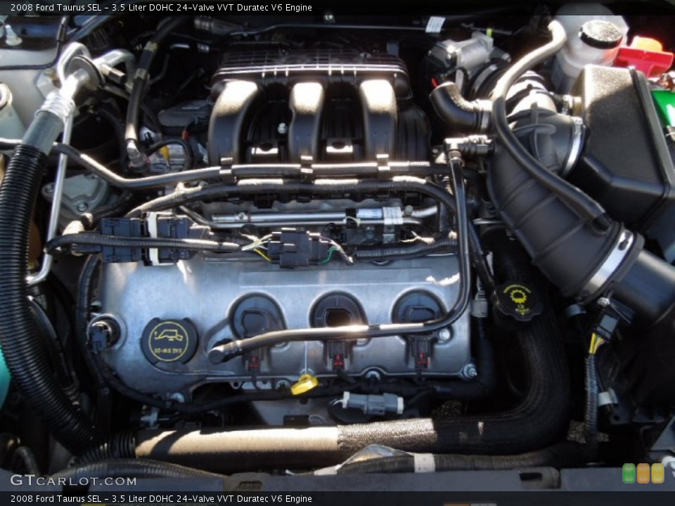 3.5 Liter DOHC 24-Valve VVT Duratec V6 Engine for the 2008 Ford Taurus #74935825