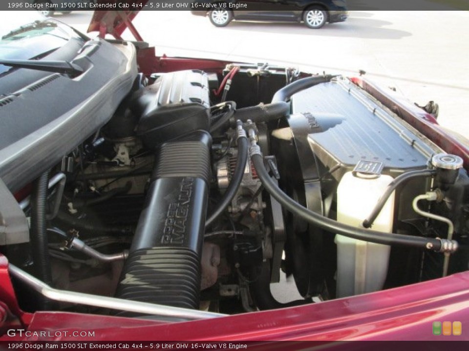 5.9 Liter OHV 16-Valve V8 Engine for the 1996 Dodge Ram 1500 #74945351