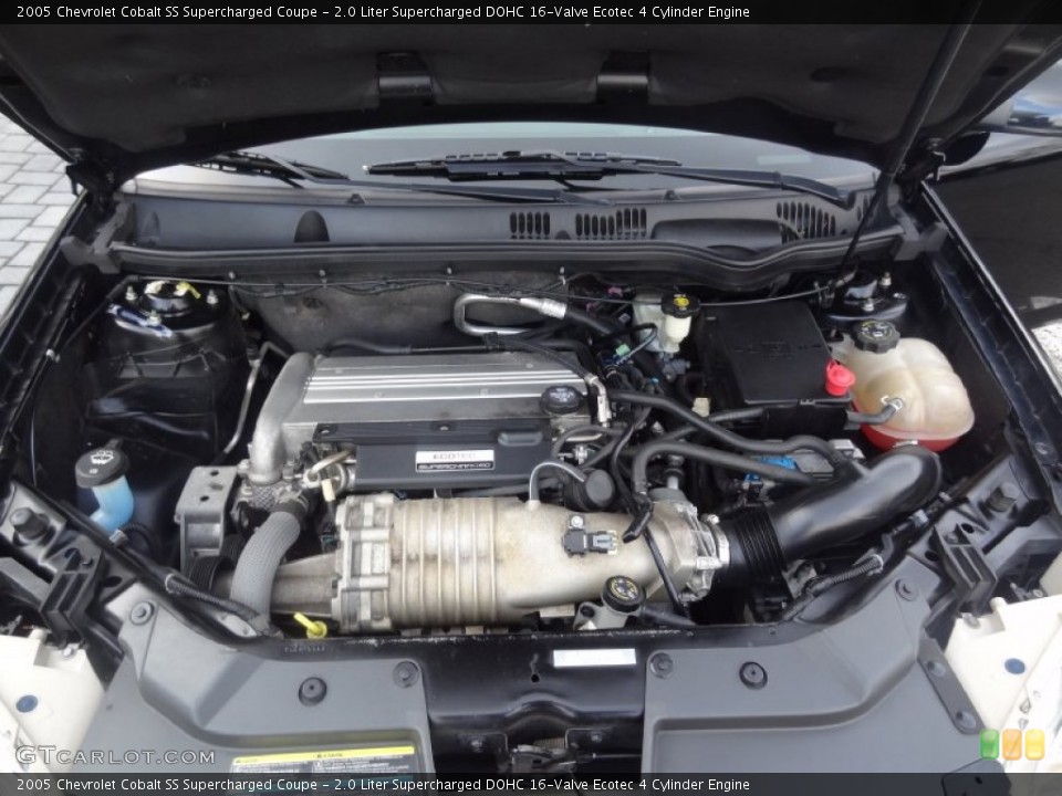 2.0 Liter Supercharged DOHC 16-Valve Ecotec 4 Cylinder Engine for the 2005 Chevrolet Cobalt #74956675