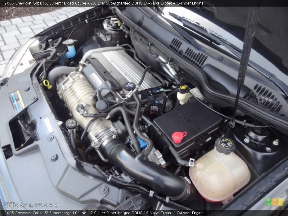 2.0 Liter Supercharged DOHC 16-Valve Ecotec 4 Cylinder Engine for the 2005 Chevrolet Cobalt #74956703