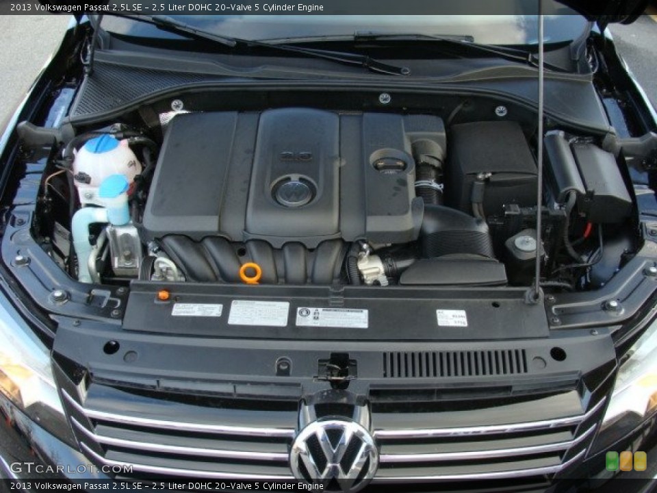 2.5 Liter DOHC 20-Valve 5 Cylinder Engine for the 2013 Volkswagen Passat #74969492