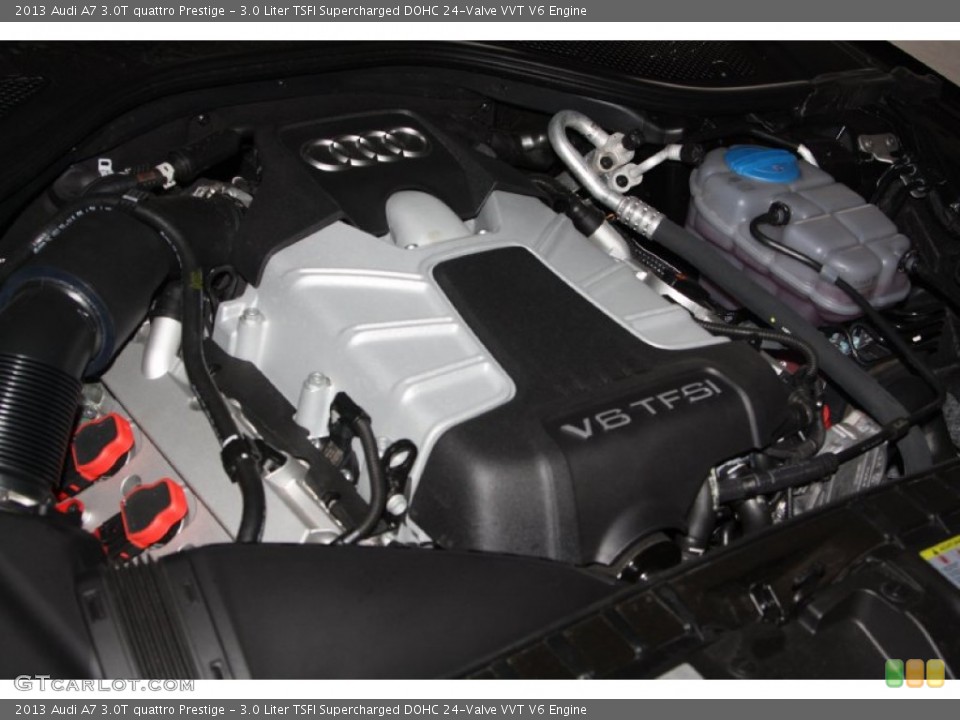 3.0 Liter TSFI Supercharged DOHC 24-Valve VVT V6 Engine for the 2013 Audi A7 #74984683