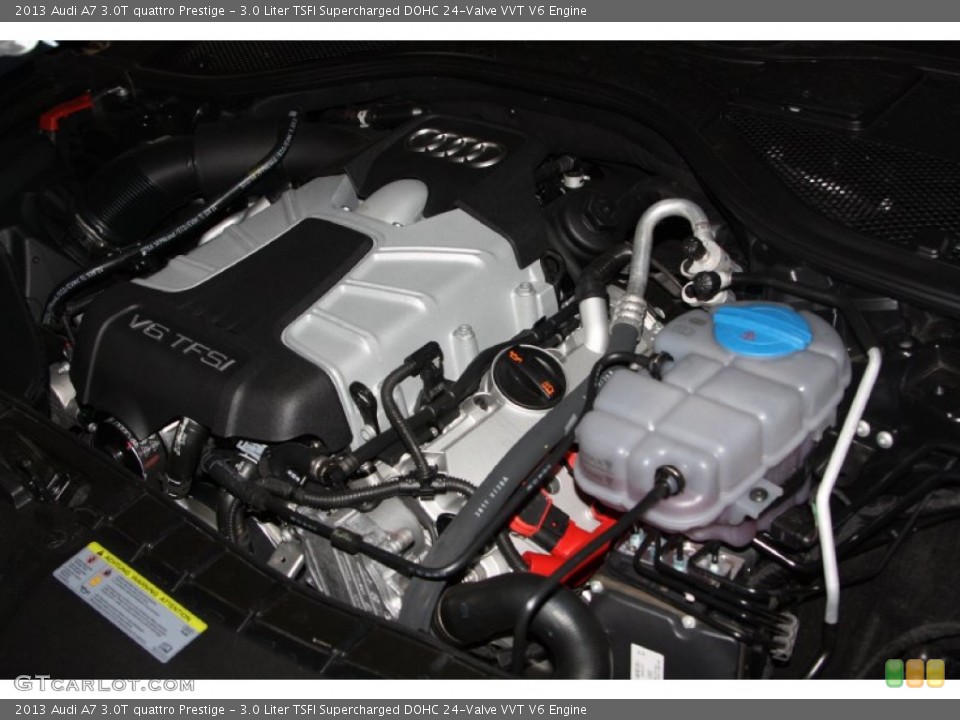 3.0 Liter TSFI Supercharged DOHC 24-Valve VVT V6 Engine for the 2013 Audi A7 #74984715