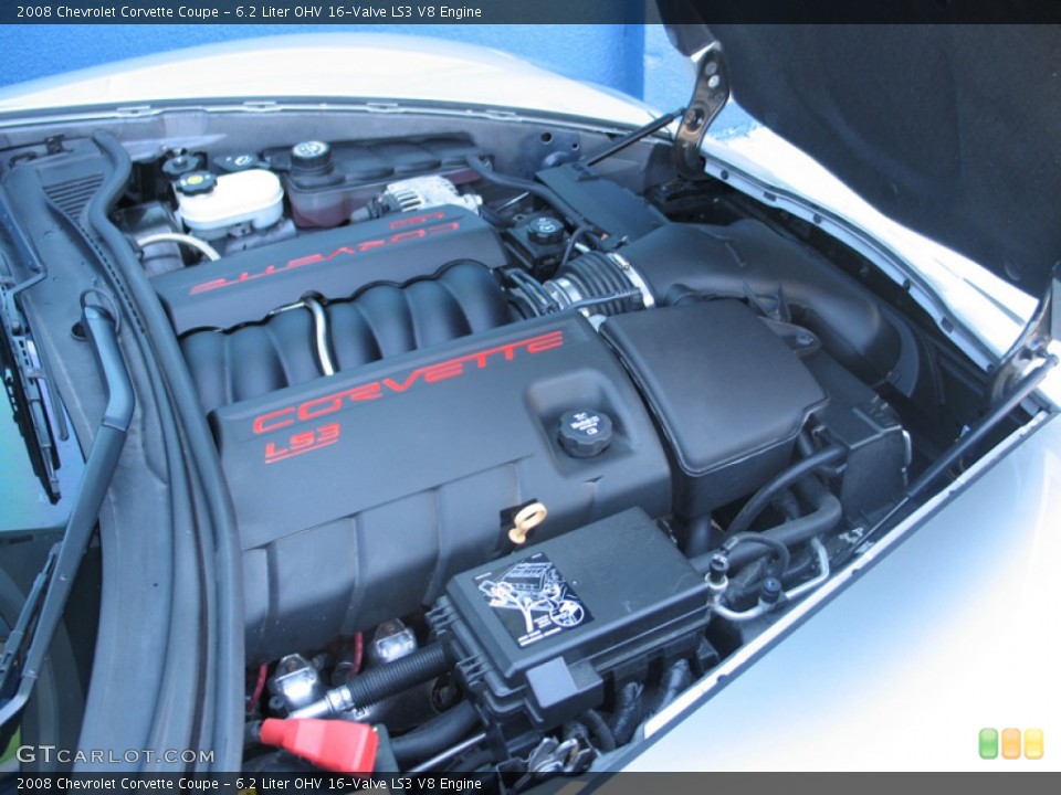 6.2 Liter OHV 16-Valve LS3 V8 Engine for the 2008 Chevrolet Corvette #74986094