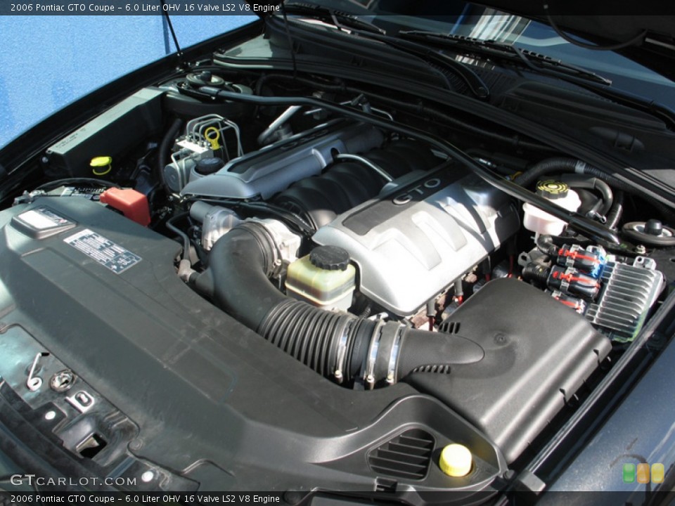 6.0 Liter OHV 16 Valve LS2 V8 Engine for the 2006 Pontiac GTO #74989461