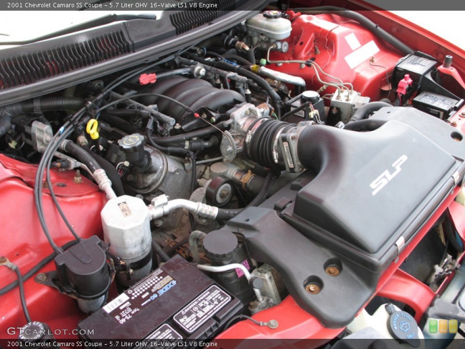 5.7 Liter OHV 16-Valve LS1 V8 Engine for the 2001 Chevrolet Camaro #74990015