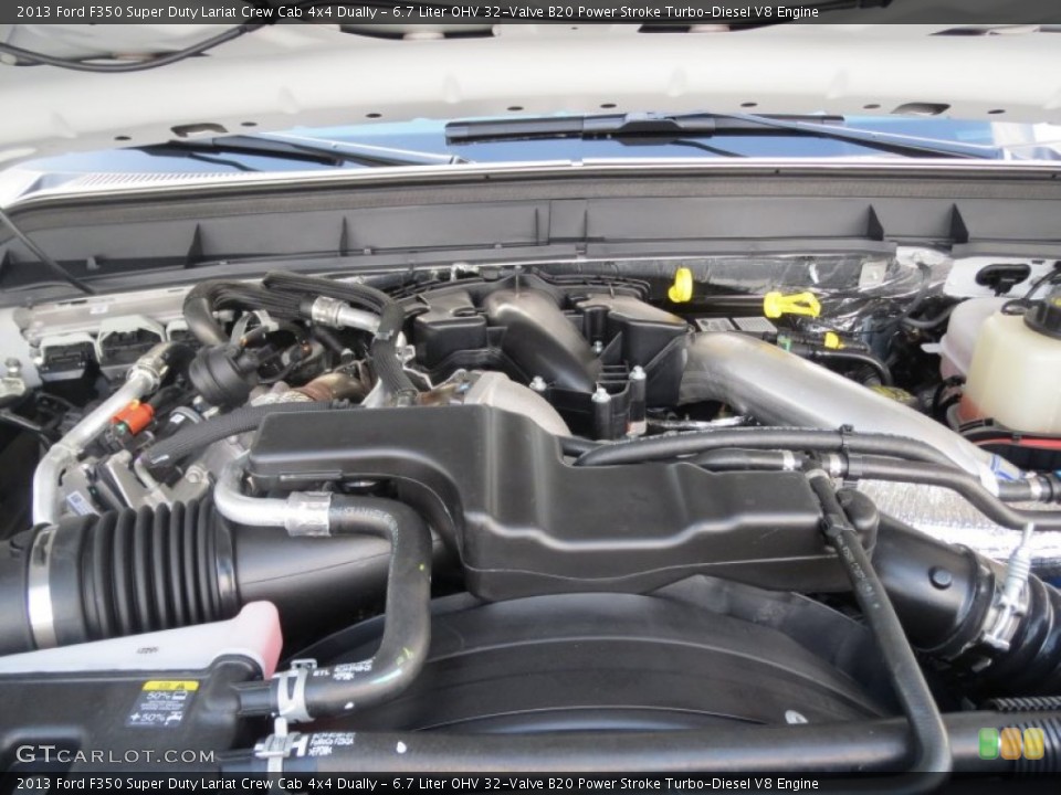 6.7 Liter OHV 32-Valve B20 Power Stroke Turbo-Diesel V8 Engine for the 2013 Ford F350 Super Duty #75005554