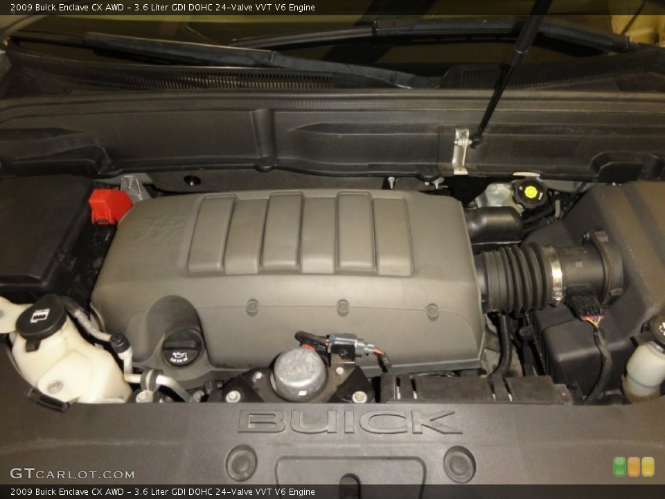 3.6 Liter GDI DOHC 24-Valve VVT V6 Engine for the 2009 Buick Enclave #75007243