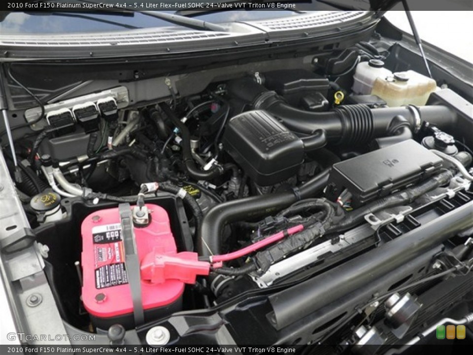 5.4 Liter Flex-Fuel SOHC 24-Valve VVT Triton V8 Engine for the 2010 Ford F150 #75012619