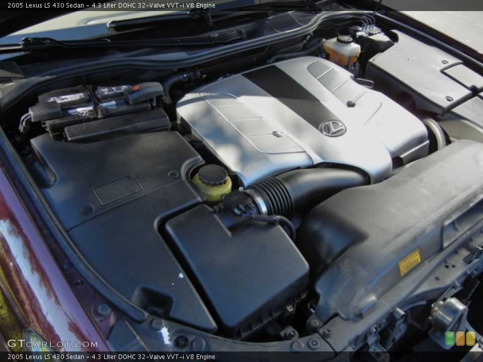 4.3 Liter DOHC 32-Valve VVT-i V8 Engine for the 2005 Lexus LS #75014950
