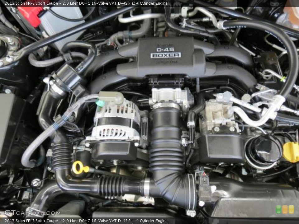 2.0 Liter DOHC 16-Valve VVT D-4S Flat 4 Cylinder Engine for the 2013 Scion FR-S #75016690