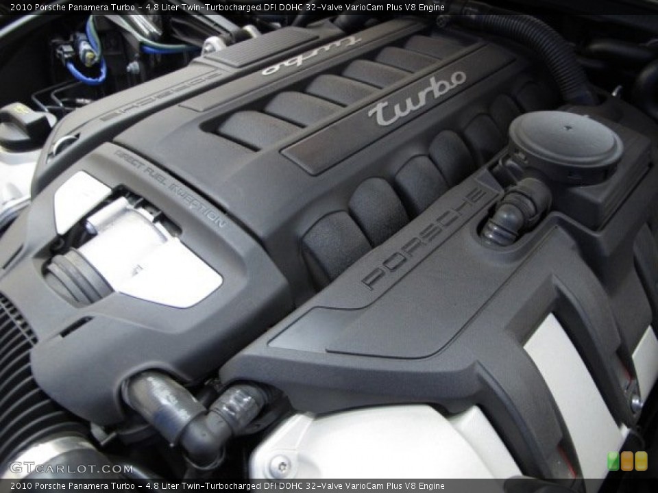 4.8 Liter Twin-Turbocharged DFI DOHC 32-Valve VarioCam Plus V8 Engine for the 2010 Porsche Panamera #75031204